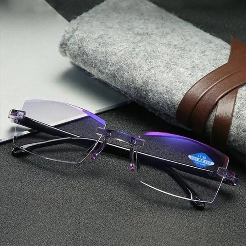 Smart Zoom Anti-Blue Light Reading Glasses for All